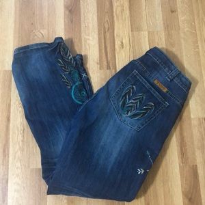 Cowgirl tuff jeans Free and Brace 36 31